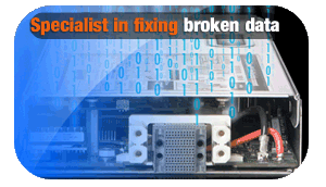 Specialist in fixing broken data
